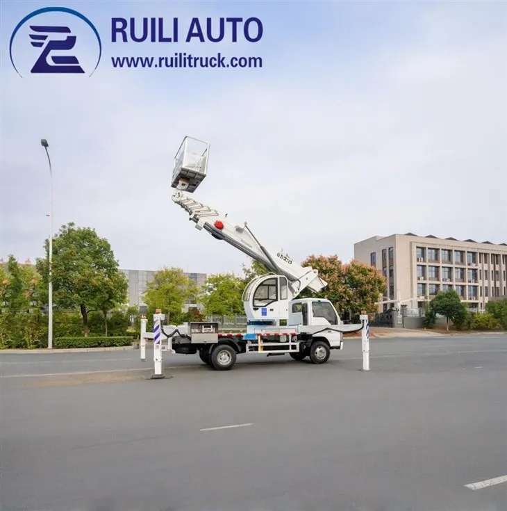ISUZU 30M Aerial Platform Truck For Electricity Job high quality